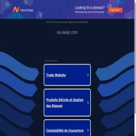 Скриншот главной страницы сайта uk-swap.com