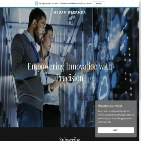 Скриншот главной страницы сайта ulgamda.biz
