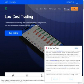 Скриншот главной страницы сайта ultraexpertfx.com