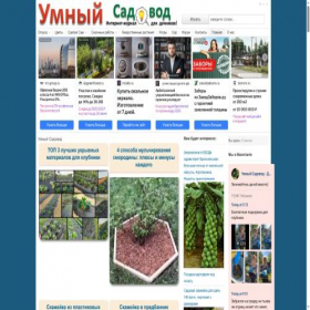 Скриншот главной страницы сайта umsad.ru