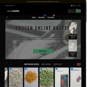 Скриншот главной страницы сайта uncut-market.com