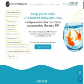 Скриншот главной страницы сайта undeworld.ru