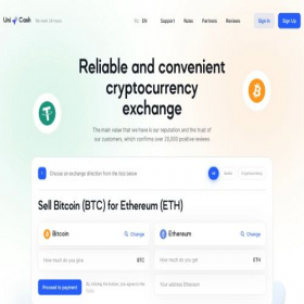 Скриншот главной страницы сайта unicash365.com