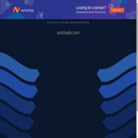 Скриншот главной страницы сайта unictrade.com