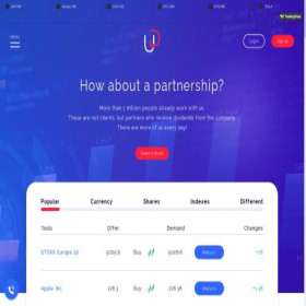 Скриншот главной страницы сайта unified.ee