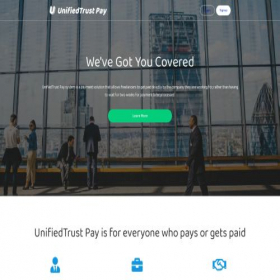 Скриншот главной страницы сайта unifiedtrustb.com