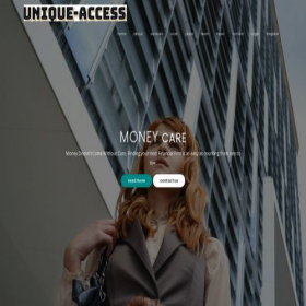 Скриншот главной страницы сайта unique-access.org