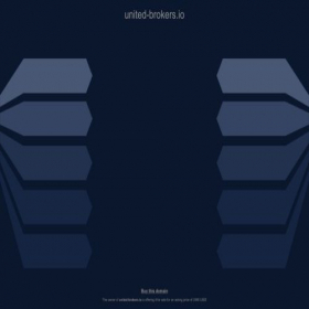 Скриншот главной страницы сайта united-brokers.io