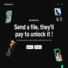 Скриншот главной страницы сайта unlockt.me
