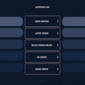 Скриншот главной страницы сайта up2stream.com