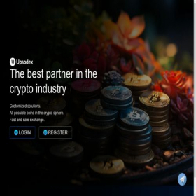 Скриншот главной страницы сайта upsodex.net
