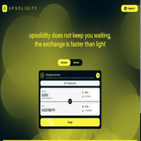 Скриншот главной страницы сайта upsolidity.com
