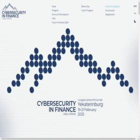 Скриншот главной страницы сайта uralcyberfin.ru