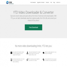 Скриншот главной страницы сайта url.ytddownloader.com