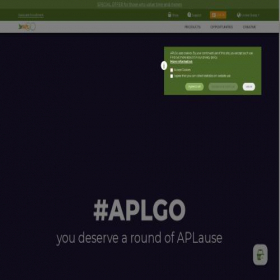 Скриншот главной страницы сайта us.aplgo.com