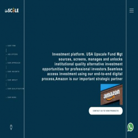 Скриншот главной страницы сайта usaupscale.com