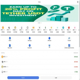 Скриншот главной страницы сайта usdcel.com