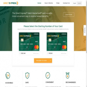 Скриншот главной страницы сайта usdirectexpress.com