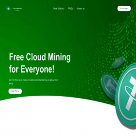 Скриншот главной страницы сайта usdtmining.limited