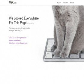 Скриншот главной страницы сайта users.wix.com