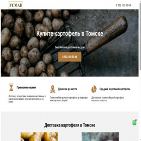 Скриншот главной страницы сайта usman70.ru