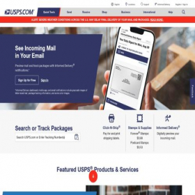 Скриншот главной страницы сайта usps.com-1.top