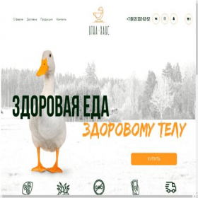 Скриншот главной страницы сайта utkahouse.ru