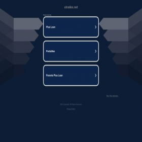 Скриншот главной страницы сайта utradex.net