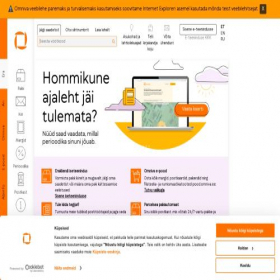 Скриншот главной страницы сайта uus-tarne.com