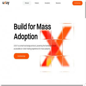 Скриншот главной страницы сайта uxuy.com