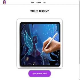 Скриншот главной страницы сайта valleg.com