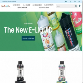 Скриншот главной страницы сайта vapeflavoursaustralia.com