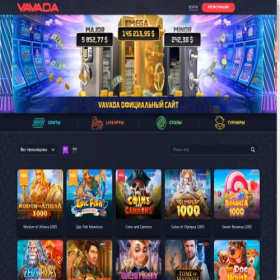 Скриншот главной страницы сайта vavada-qml6.com