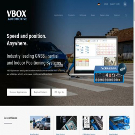 Скриншот главной страницы сайта vboxautomotive.co.uk