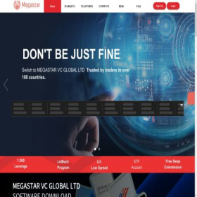 Скриншот главной страницы сайта vc-global.com