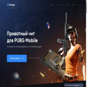Скриншот главной страницы сайта vcheat.pro