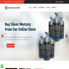 Скриншот главной страницы сайта vchemgmbh.com