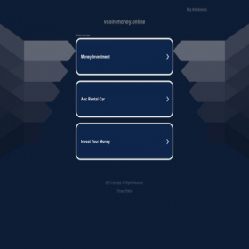 Скриншот главной страницы сайта vcoin-money.online