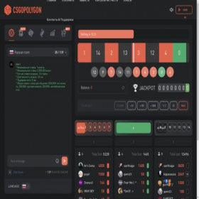 Скриншот главной страницы сайта vcsgopolygon.com