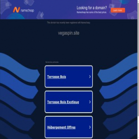 Скриншот главной страницы сайта vegaspin.site