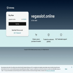 Скриншот главной страницы сайта vegasslot.online