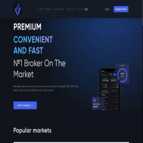 Скриншот главной страницы сайта vel-trade.com