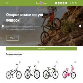 Скриншот главной страницы сайта vello-tochka.ru