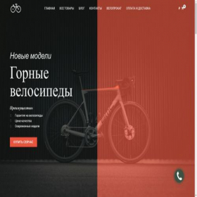 Скриншот главной страницы сайта vellosiped.ru