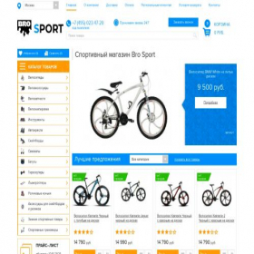 Скриншот главной страницы сайта velo-intex.ru