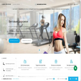 Скриншот главной страницы сайта velobikemotors.ru