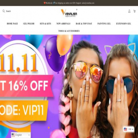 Скриншот главной страницы сайта venalisa.com