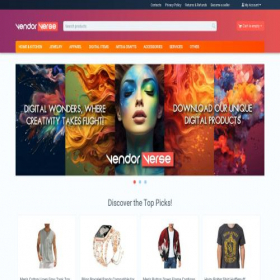 Скриншот главной страницы сайта vendorverse.store