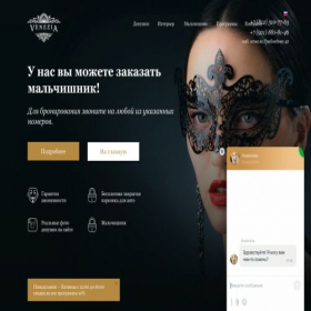 Скриншот главной страницы сайта venezia-spa.ru