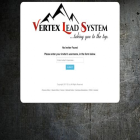 Скриншот главной страницы сайта vertexleadsystem.com